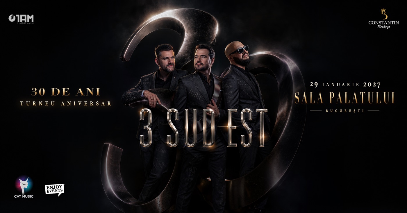 3 Sud Est 30 years anniversary concert poster