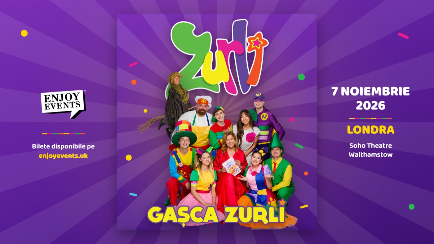 Gașca Zurli London and Brussels poster